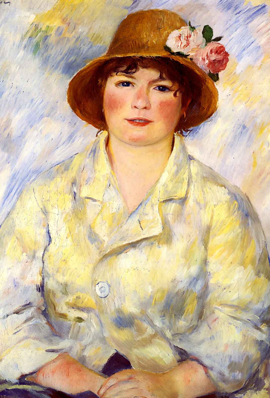 Aline Charigot (Future Madame Renoir) Art Print 1885 by Renoir (6 Sizes)