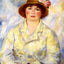 Aline Charigot (Future Madame Renoir) painting by Pierre-Auguste Renoir (1885)