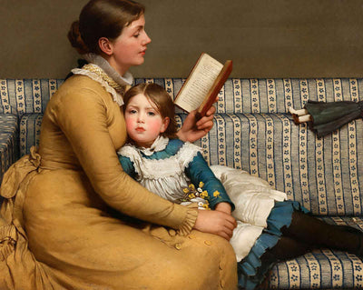Alice in Wonderland fine art print by George Dunlop Leslie