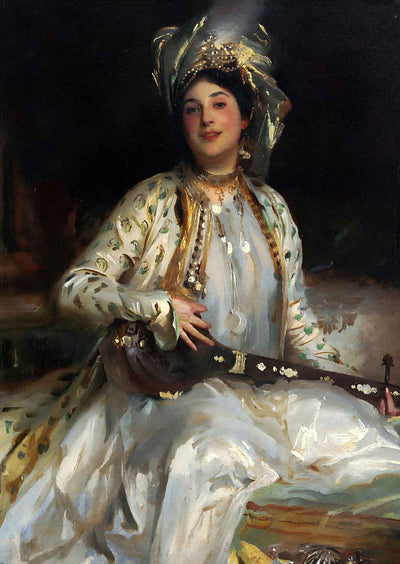 Almina, Daughter of Asher Wertheimer 1908 by Sargent Art Print (6 Sizes)
