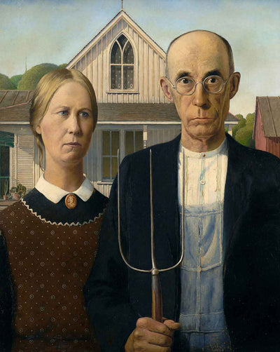American Gothic art print