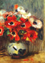 Anemones Art Print 1905 Painting by Pierre-Auguste Renoir (6 Sizes) - Retouched