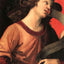 Angel, from the Polyptych of St. Nicolas 1501 Raphael Print (6 Sizes)