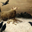 Anguish Art Print by August Friedrich Schenk (6 Sizes) - Sheep