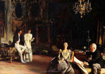 An Interior in Venice Fine Art Print 1899 by John Singer Sargent (6 Sizes)