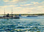 USS Texas and Torpedo Boats at Annapolis in 1905 Art Print (7 Sizes) - Retouched