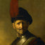 An Old Man in Military Costume 1630 Art Print (6 Sizes) - Premium Quality