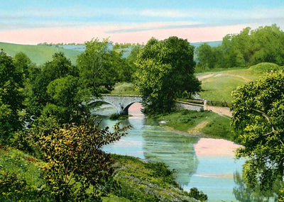 Burnside Bridge Antietam MD in 1907 Vintage Print (7 Sizes) - Restored