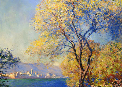 Antibes Seen from the Salis Gardens 1888 by Claude Monet Art Print (6 Sizes)