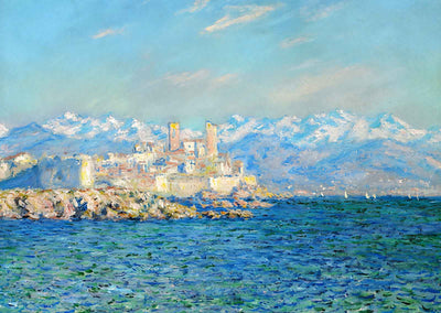 Antibes, Afternoon Effect 1888 Painting by Claude Monet Art Print (6 Sizes)
