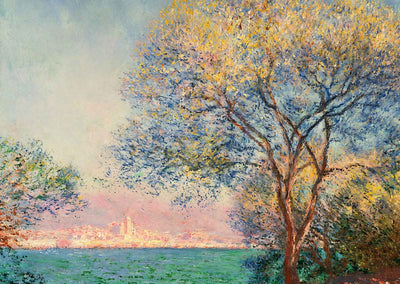 Antibes in the Morning 1888 Painting by Claude Monet Fine Art Print (6 Sizes)