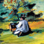 A Painter at Work 1875 Painting by Paul Cezanne Fine Art Print (6 Sizes)