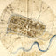 A Plan of Imola Fine Art Print 1502 Painting by Leonardo da Vinci (6 Sizes)