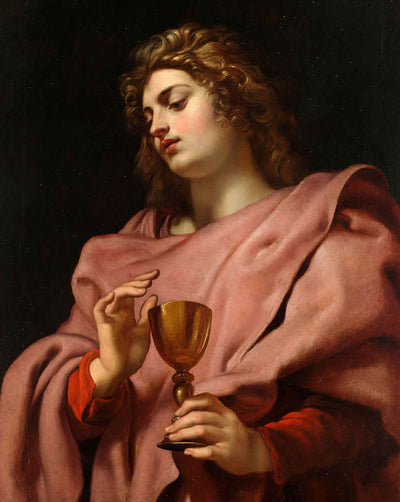 Apostle Saint John Evangelista fine art print by Peter Paul Rubens