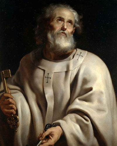 Apostle Saint Peter art print by Peter Paul Rubens