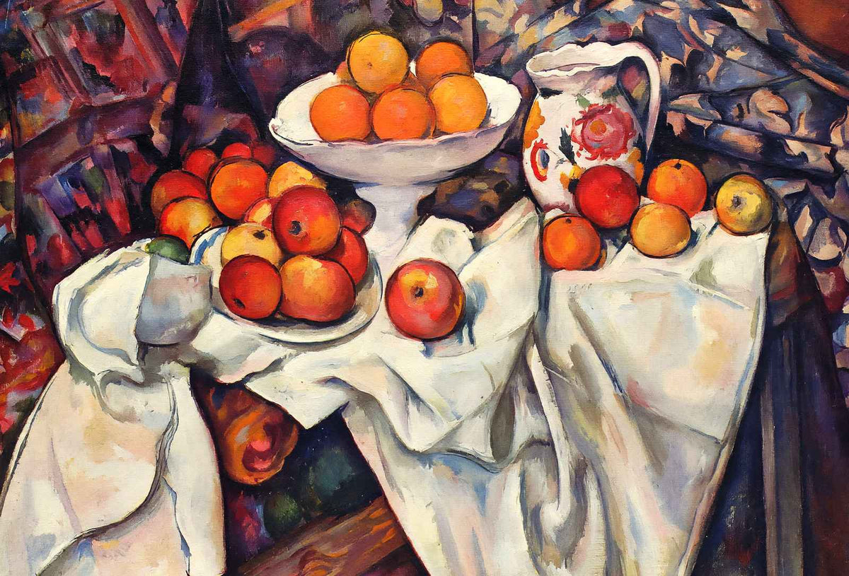 Apples and Oranges Art Print 1900 Painting by Paul Cezanne (6 Sizes)