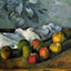 Apples and a Napkin 1880 Painting by Paul Cezanne Art Print (6 Sizes)