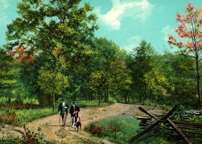 Site of Lee's Farewell Address Appomattox in 1908 Vintage Print (7 Sizes)