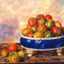 Apples in a Dish Art Print 1883 Painting by Pierre-Auguste Renoir (6 Sizes)