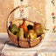 Apples and Pears in a Round Basket Art Print 1872 by Camille Pissarro (6 Sizes)