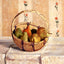 Apples and Pears in a Round Basket painting by Camille Pissarro (1872)