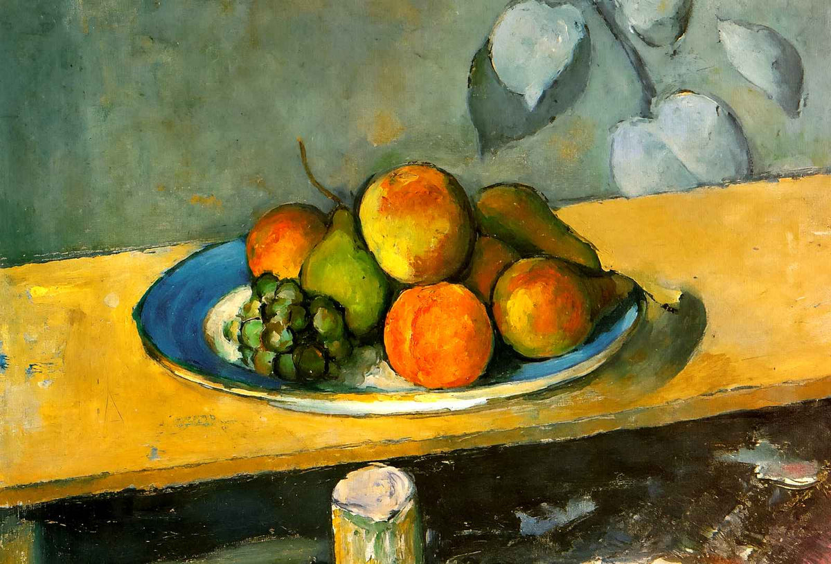 Apples, Pears and Grapes 1880 Painting by Paul Cezanne Art Print (6 Sizes)