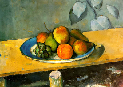 Apples, Pears and Grapes 1880 Painting by Paul Cezanne Art Print (6 Sizes)