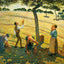 Apple Picking at Eragny-Sur-Epte Art Print 1888 by Camille Pissarro (6 Sizes)