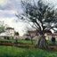 Apple Trees at Pontoise Fine Art Print 1868 by Camille Pissarro (6 Sizes)