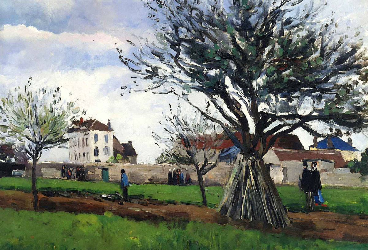 Apple Trees at Pontoise Fine Art Print 1868 by Camille Pissarro (6 Sizes)