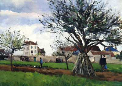 Apple Trees at Pontoise Fine Art Print 1868 by Camille Pissarro (6 Sizes)