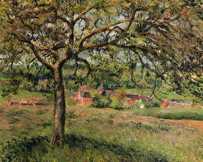 Apple Tree at Eragny fine art print by Camille Pissarro (1884)