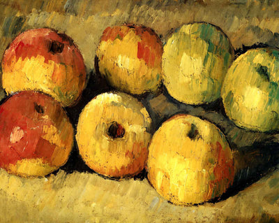 Apples painting by Paul Cezanne (1878)