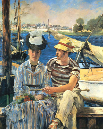Argenteuil art print by Edouard Manet (1874)