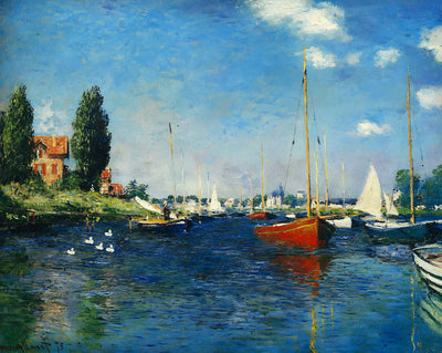 Argenteuil painting by Claude Monet (1875)