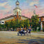Arlington Hotel Hot Springs AR in 1906 Art Print (7 Sizes) - High Quality
