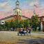 Arlington Hotel Hot Springs AR in 1906 Art Print (7 Sizes) - High Quality