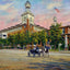 Arlington Hotel Hot Springs AR in 1906 Art Print (7 Sizes) - High Quality