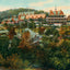 Army and Navy Hospital Hot Springs AR in 1906 Art Print (7 Sizes)