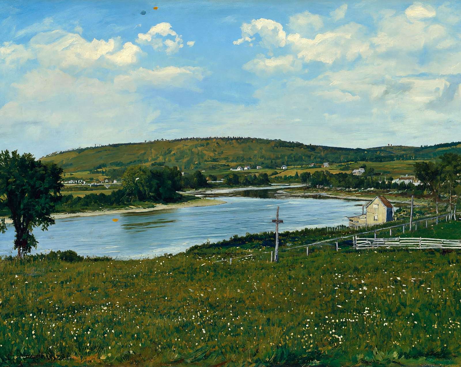 Aroostook River Near Fort Fairfield
