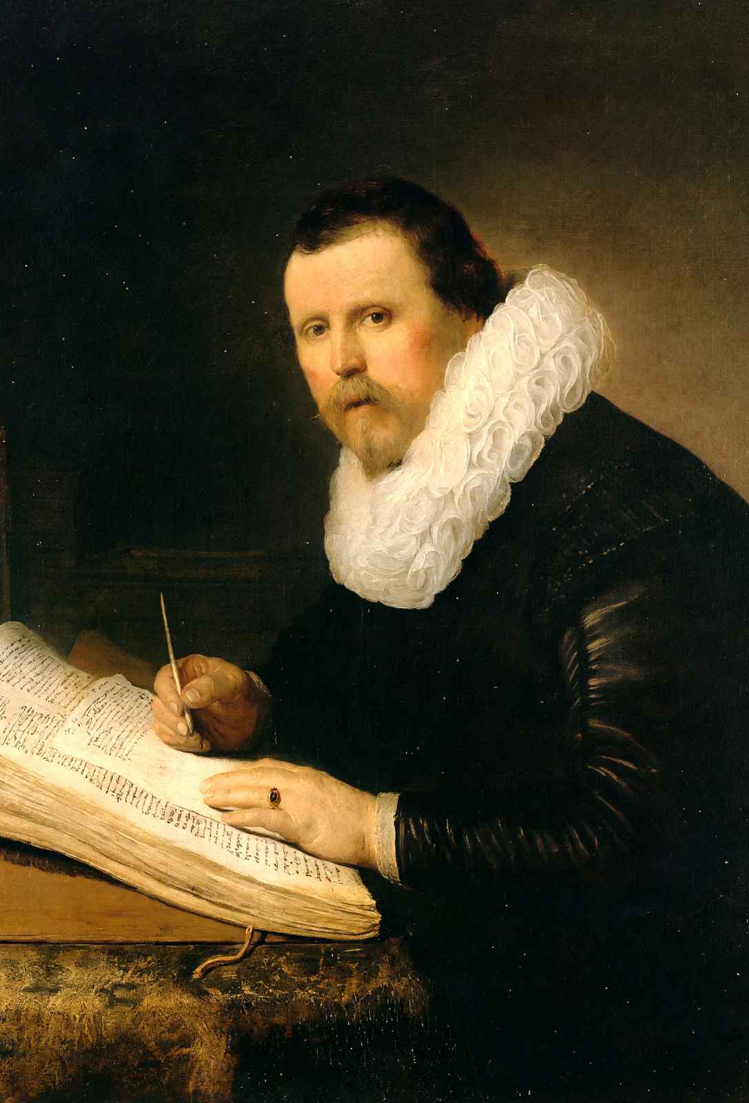 A Scholar 1631 Painting by Rembrandt Art Print (6 Sizes) - Premium Quality
