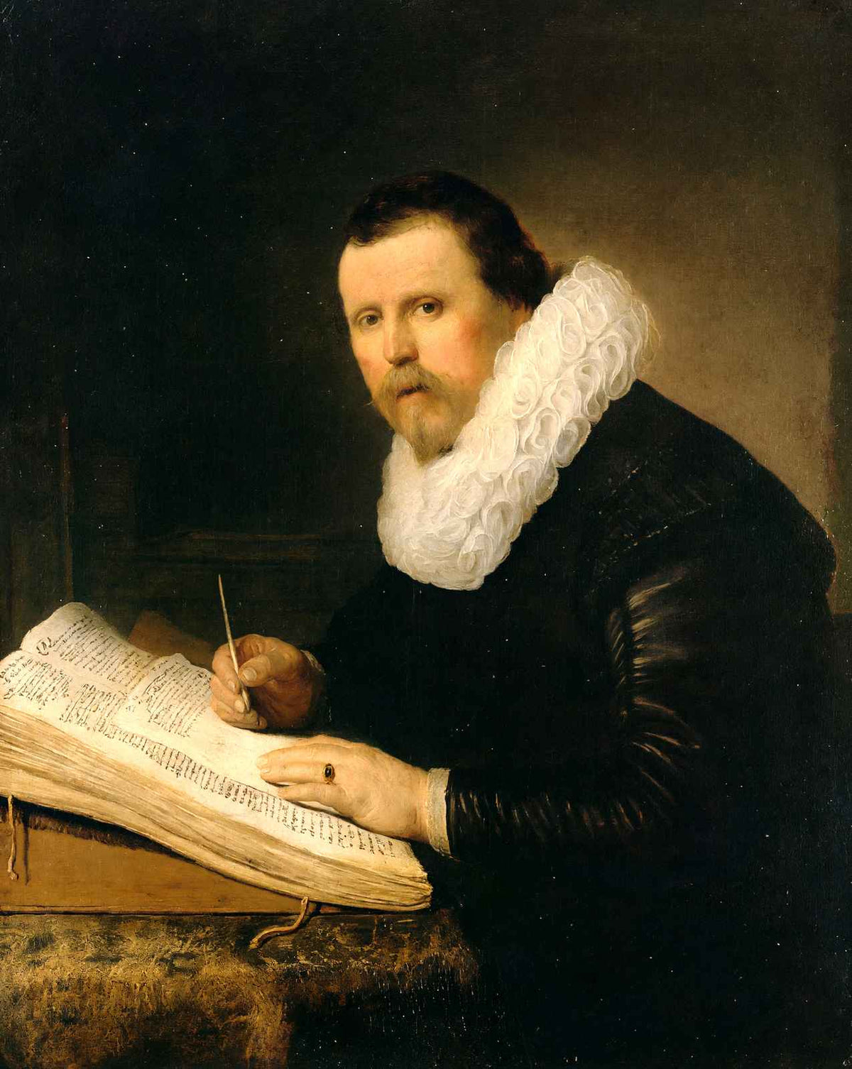 A Scholar fine art print by Rembrandt (1631)