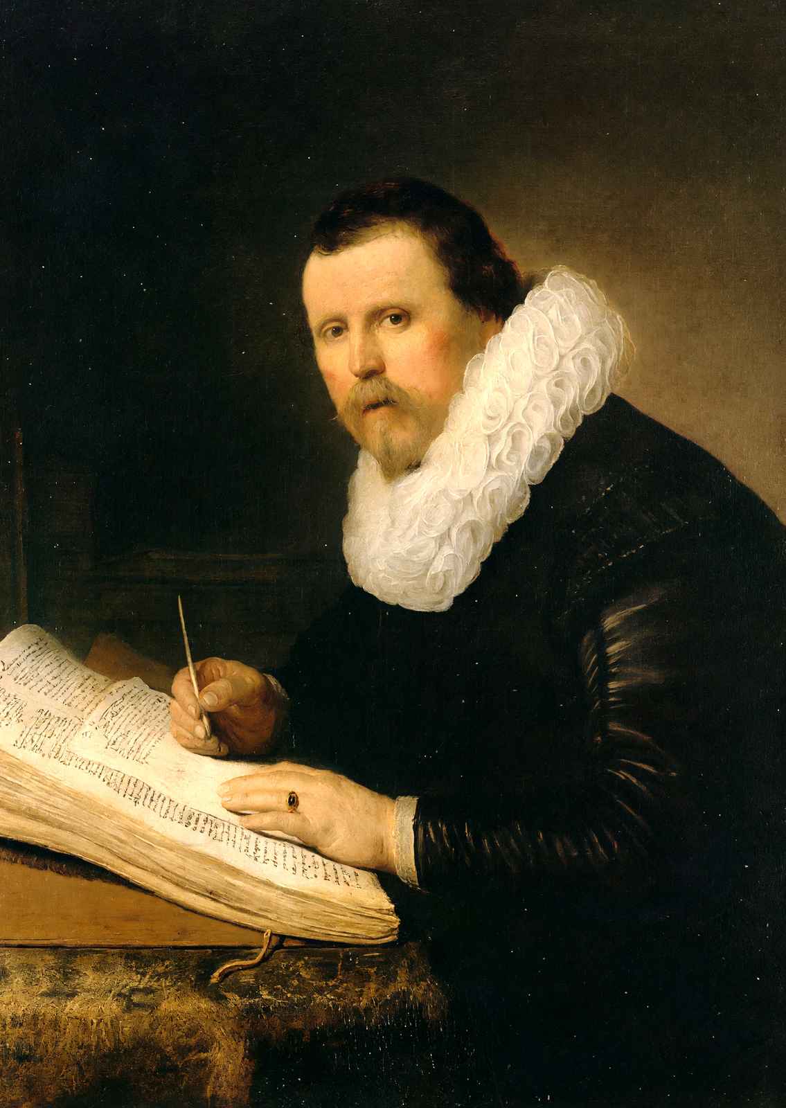 A Scholar 1631 Painting by Rembrandt Art Print (6 Sizes) - Premium Quality