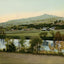 Ascutney Mountain and Connecticut River Claremont NH in 1908 Vintage Print