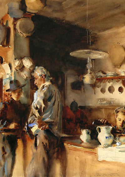 A Spanish Interior Art Print 1903 Painting by John Singer Sargent (6 Sizes)