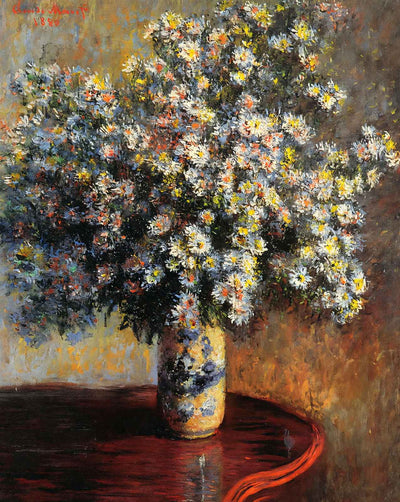 Asters painting by Claude Monet (1880)