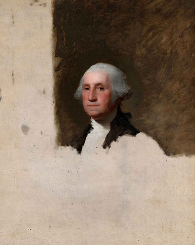 Athenaeum Portrait (George Washington) art print by Gilbert Stuart