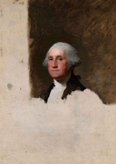 Athenaeum Portrait (George Washington) by Gilbert Stuart Art Print (6 Sizes)