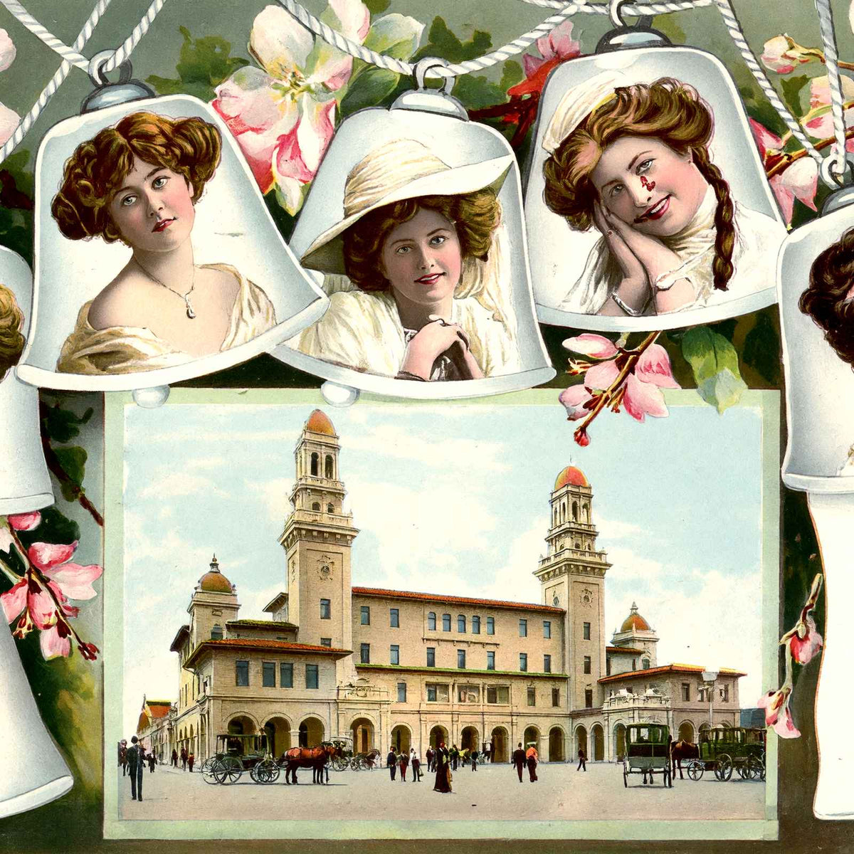 Atlanta Terminal Station Georgia in 1908 Vintage Print (7 Sizes)