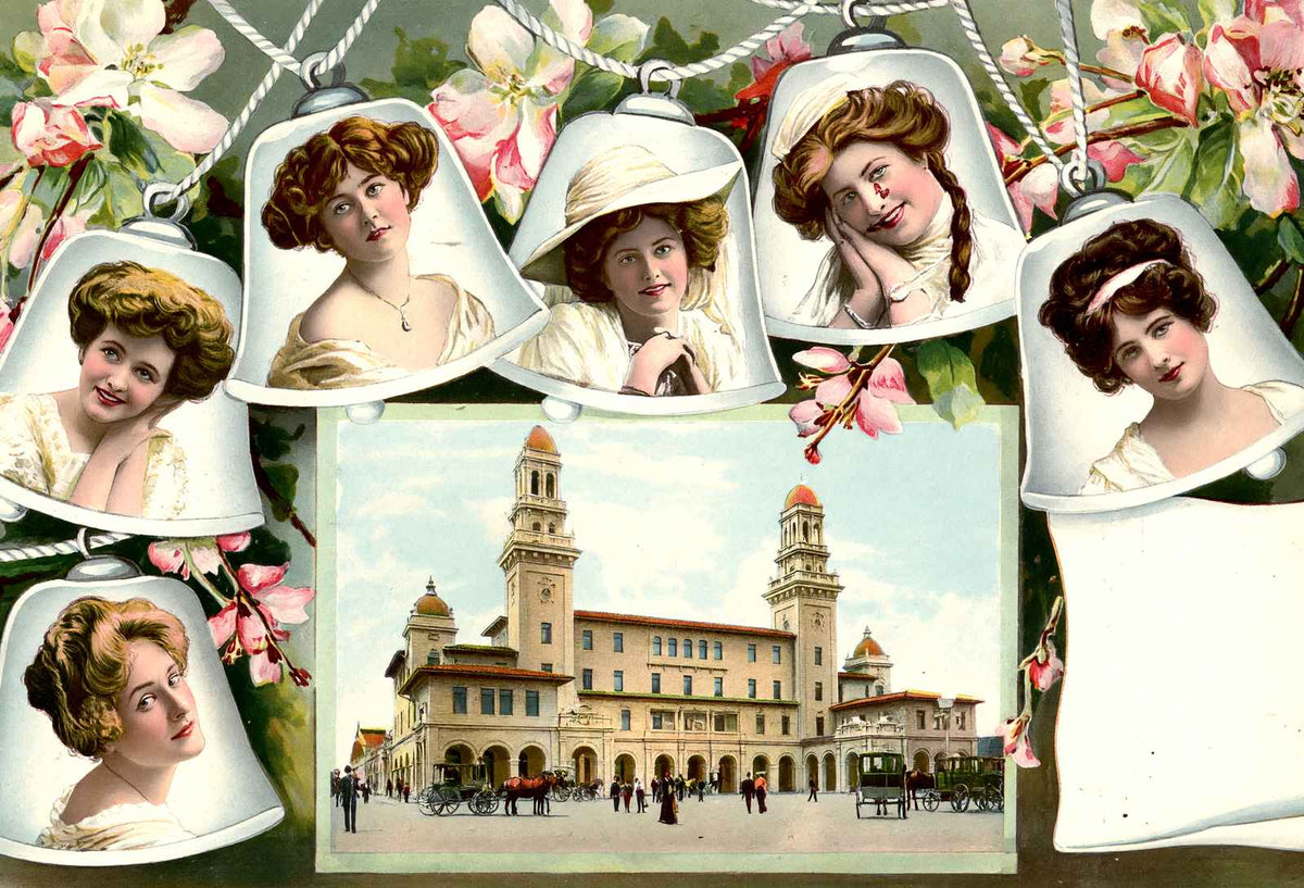Atlanta Terminal Station Georgia in 1908 Vintage Print (7 Sizes)